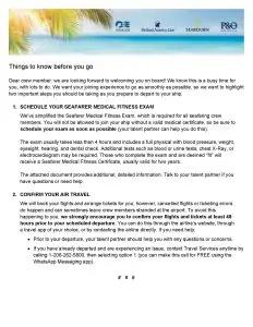 Lee más sobre el artículo Important info: Seafarer medical fitness exam